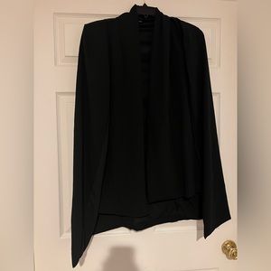 Fashion Nova Black Cape Blazer